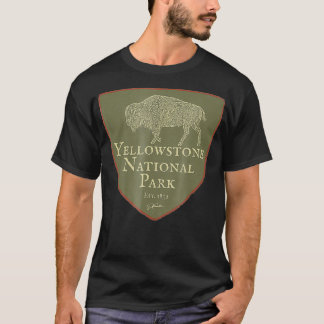 JCombs Yellowstone National ParkAmerican Bison _1 T-shirt