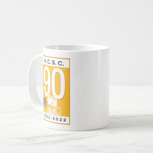 JCPenney H.C.S.C. Alumni Group 90th Anniv Mok (Voorkant links)