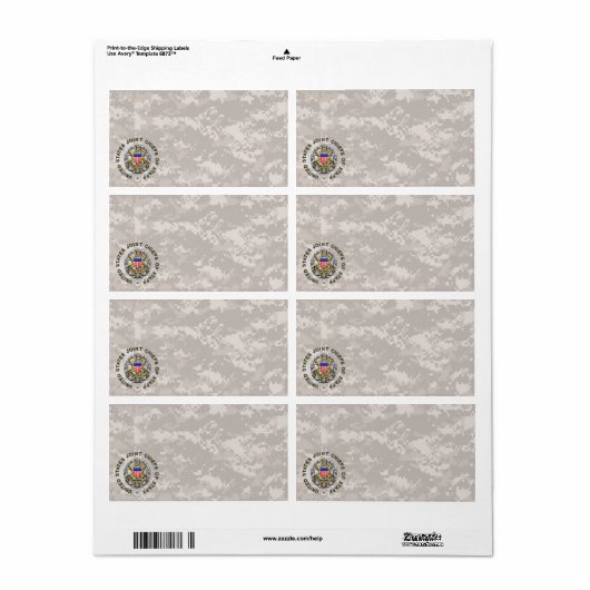 JCS Special Edition Etiket (Full Sheet)