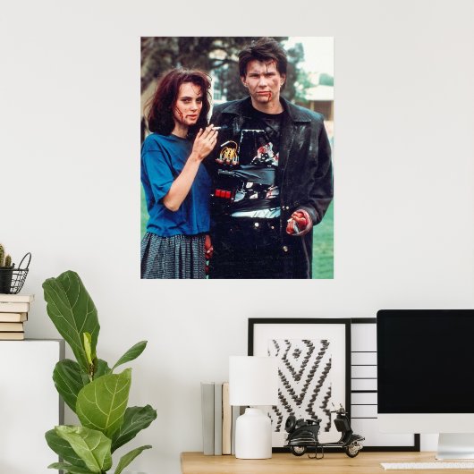 JD en Veronica Heathers Poster (Thuiskantoor)