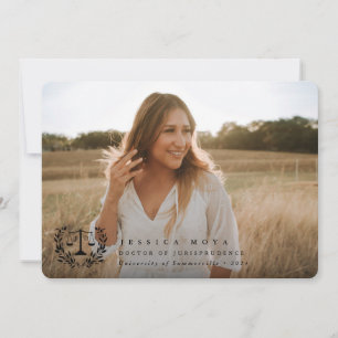 JD Law Scales+Laurel Wreath Black Overlay 2 Foto Aankondiging