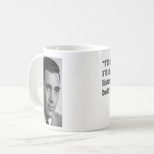 JD Salinger Koffiemok (Voorkant links)
