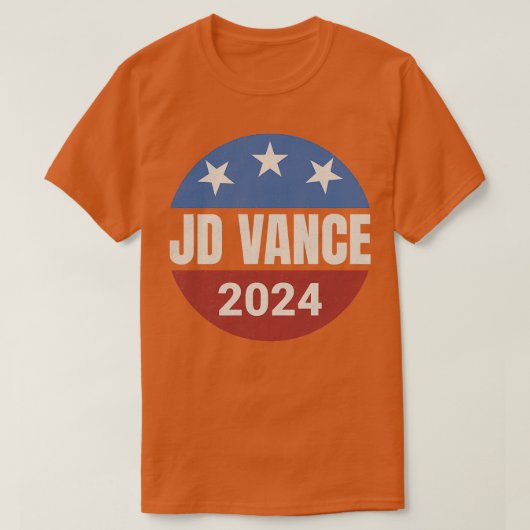 JD Vance 2024 T-shirt (Design voorkant)