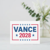 JD Vance 2028 Briefkaart (Staand voorkant)