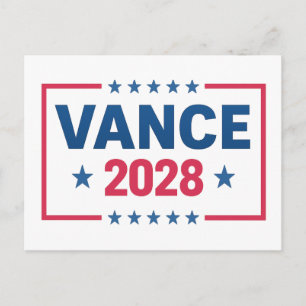 JD Vance 2028 Briefkaart