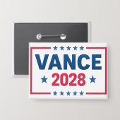 JD Vance 2028 Button (Voorkant / Achterkant)