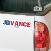 JD Vance 2028 (disc) Bumpersticker (Op Truck)