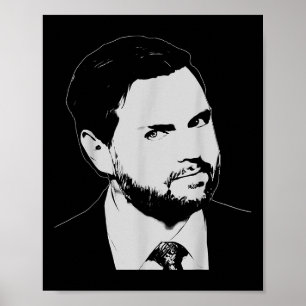 JD Vance 2028 Glance Inauguratie 2025 VP Poster