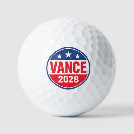 JD Vance 2028 Golfballen (Voorkant)