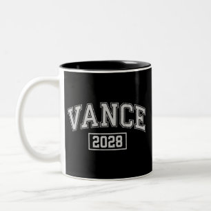JD Vance 2028 President Verkiezingscampagne Vance Tweekleurige Koffiemok