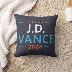 JD Vance 2028 Republikeins Patriottisch Kussen