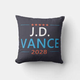 JD Vance 2028 Republikeins Patriottisch Kussen