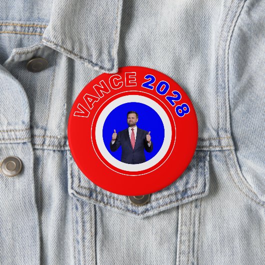 JD VANCE 2028 RONDE BUTTON 4,0 CM (In situ)