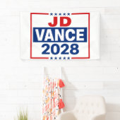 JD Vance 2028 Spandoek (Insitu)