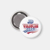 JD Vance 2028 (ssol) Magneet (Voorkant / Achterkant)