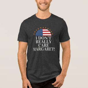 JD VANCE - Ik kan het niet echt schelen Margaret Tri-Blend Shirt