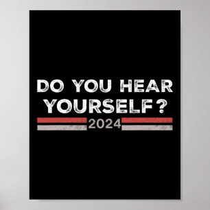 JD Vance interview Hoor je jezelf Trump Vanc Poster