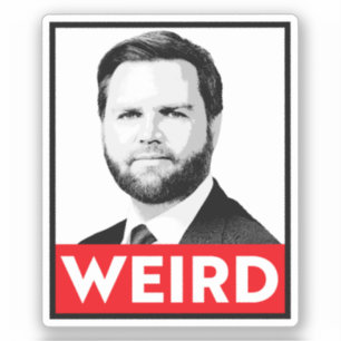 JD Vance is raar Sticker