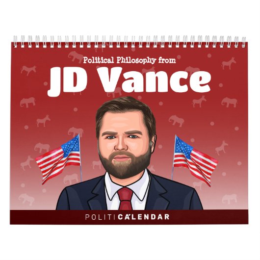 JD Vance Kalender van de Politieke Filosofie (Hoes)