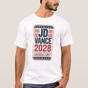 JD Vance President Amerika Eerst Conservatief T-shirt