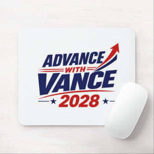 JD Vance voor presidentsverkiezingen 2028 Muismat