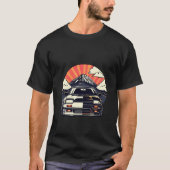 JDM auto Japans Retro Auto Racing Drifting Legend T-shirt (Voorkant)