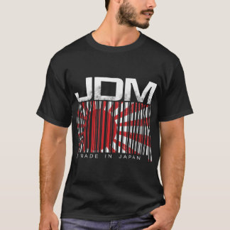 JDM Barcode Made in Japan Motorsport Mannen T-shirt