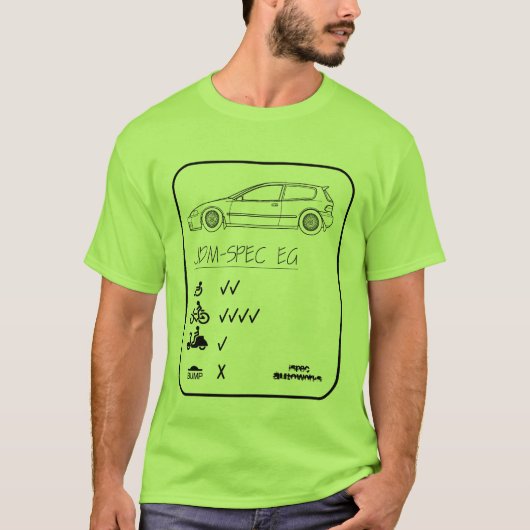 JDM EG T-SHIRT (Voorkant)