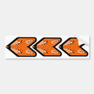 JDM Fox Badge Bumpersticker