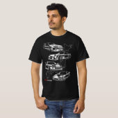 "JDM Legends" T-shirt (Voorkant volledig)
