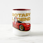 JDM RED ROTARY DRIFT LEGENDE MOK (Midden)