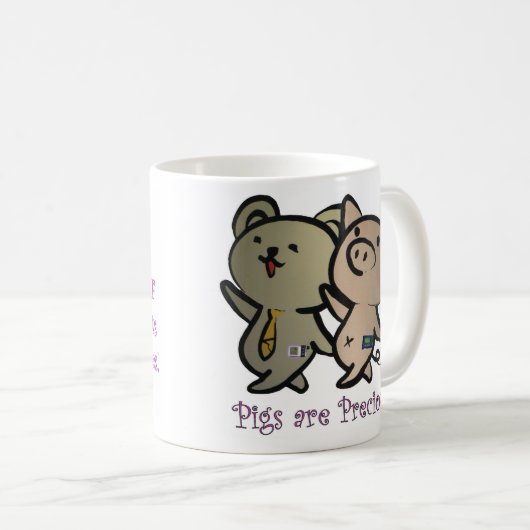 JDRF - Varkens zijn edele Mok (Voorkant rechts)