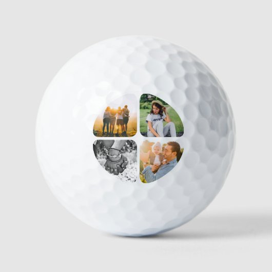 Je 4 foto's zijn gewond golfballen (Voorkant)