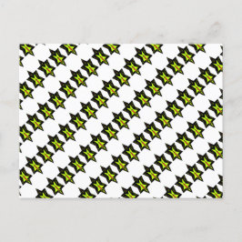 Je A-ster Ja Je bent design om spiritus op te heff Briefkaart