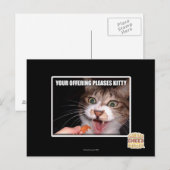 Je aanbieding is een Kat Briefkaart (Voorkant / Achterkant)