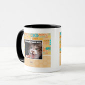 Je aanbieding is een Kat Mok (Voorkant links)