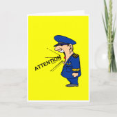 Je aandacht vestigen op Ik mis je Kaart (Voorkant)