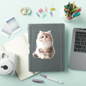 Je Aangepaste Afbeelding Naam van Huisdier Sticker (iPad Cover)