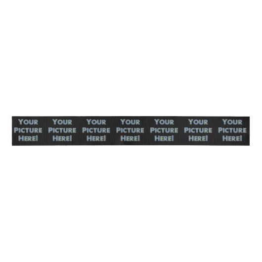 Je aangepaste Afbeelding op Grosgrain Lint (Voorkant)