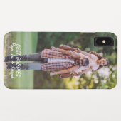 Je aangepaste foto | Familie grootouders Case-Mate iPhone Case (Achterkant (horizontaal))
