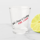 Je aangepaste herbalist Fire Cider Shot Glas (Voorkant)