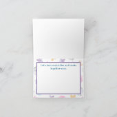 Je aangepaste juf missen bedankkaart (Binnen)