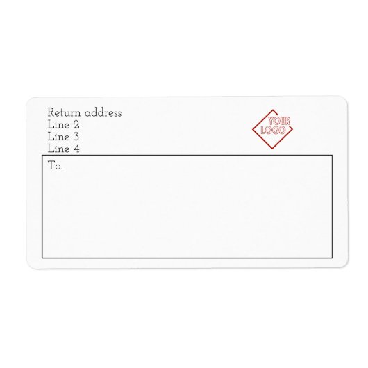 Je aangepaste Logo Etiket (Voorkant)