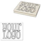 Je aangepaste Logo Rubberkunststempel Rubberstempel (Gestempeld)