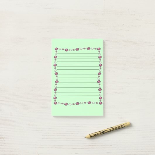 Je aangepaste Post-it® notes 4 x 6 (Op bureau)