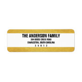 Je aangepaste verzendlabels etiket (Voorkant)