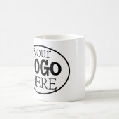 Je aangepaste zakelijke Logo Koffiemok (Voorkant rechts)
