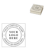 Je aangepaste zakelijke Logo Rubberstempel (Gestempeld)