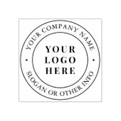 Je aangepaste zakelijke Logo Rubberstempel (Afrduk)