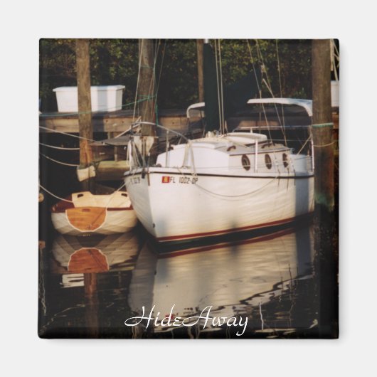 Je aangepaste zeilboot Magnet Magneet (Voorkant)